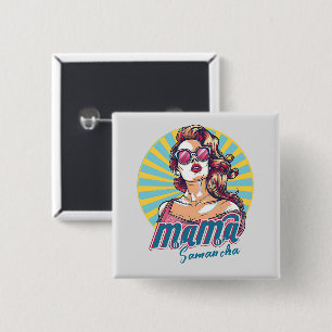 Chapa Cuadrada Arte Retro Mama Pop Personalizado (9)