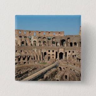 Chapa Cuadrada Arte Romano. El Coliseo o Flavio 6