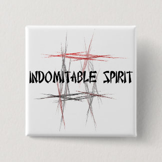Chapa Cuadrada Artes marciales espíritu indomable