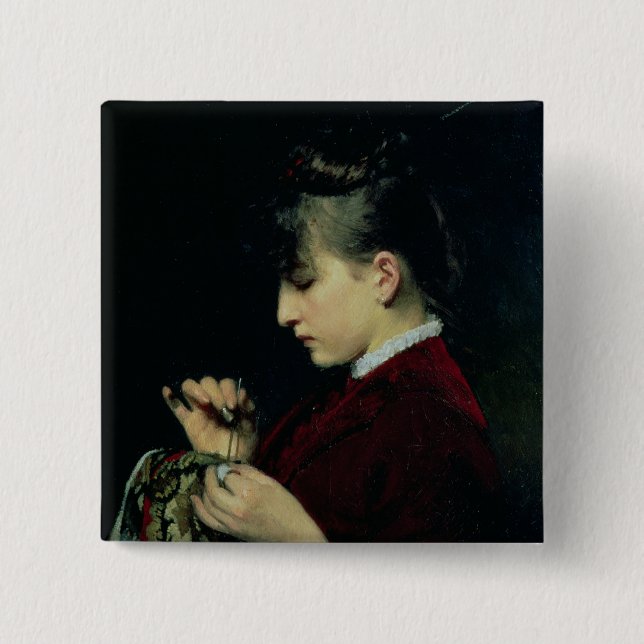 Chapa Cuadrada Artesanía, 1887 (Anverso)