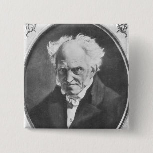 Chapa Cuadrada Arthur Schopenhauer