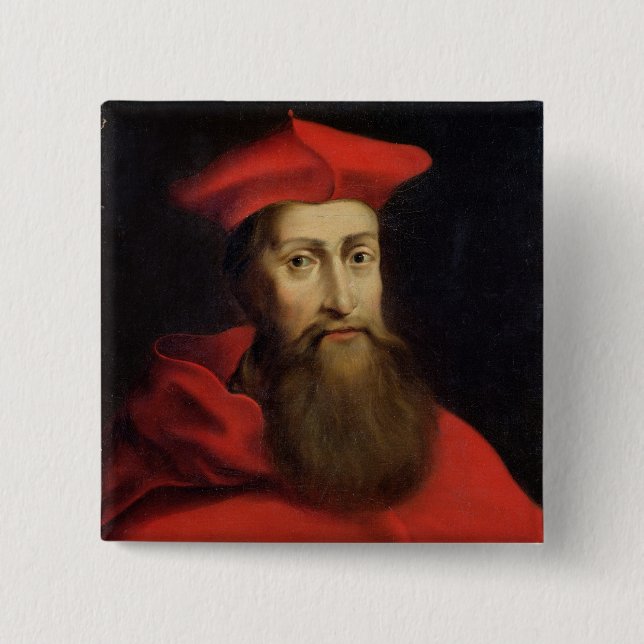Chapa Cuadrada Arzobispo cardinal de Reginald poste de Cantorbery (Anverso)