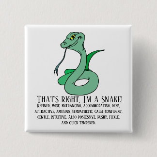 Chapa Cuadrada Así es, soy una serpiente