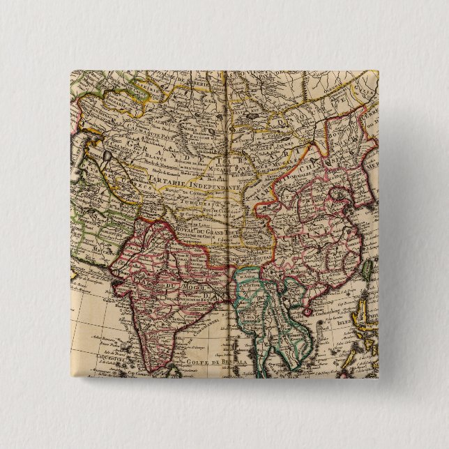Chapa Cuadrada Asia (Anverso)
