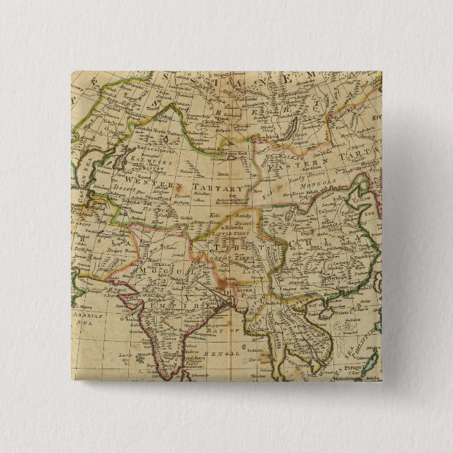 Chapa Cuadrada Asia 29 (Anverso)