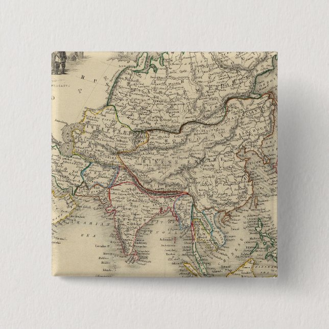 Chapa Cuadrada Asia 31 (Anverso)