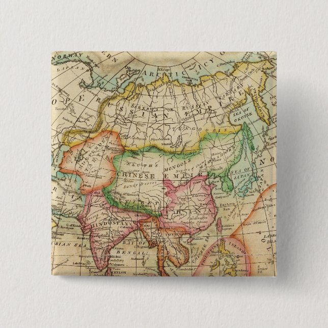 Chapa Cuadrada Asia 35 (Anverso)