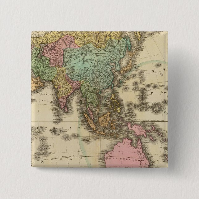 Chapa Cuadrada Asia 39 (Anverso)