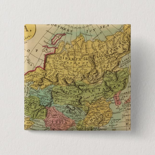 Chapa Cuadrada Asia 4 (Anverso)