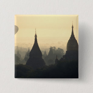 Chapa Cuadrada Asia, Birmania (Myanmar), Pagan (Bagan) Hot Air