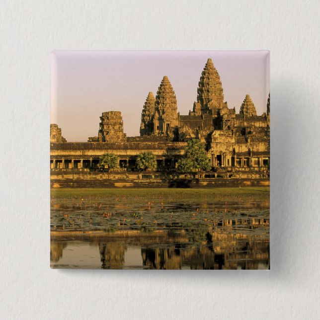 Chapa Cuadrada Asia, Camboya, Siem Reap. Angkor Wat. (Anverso)