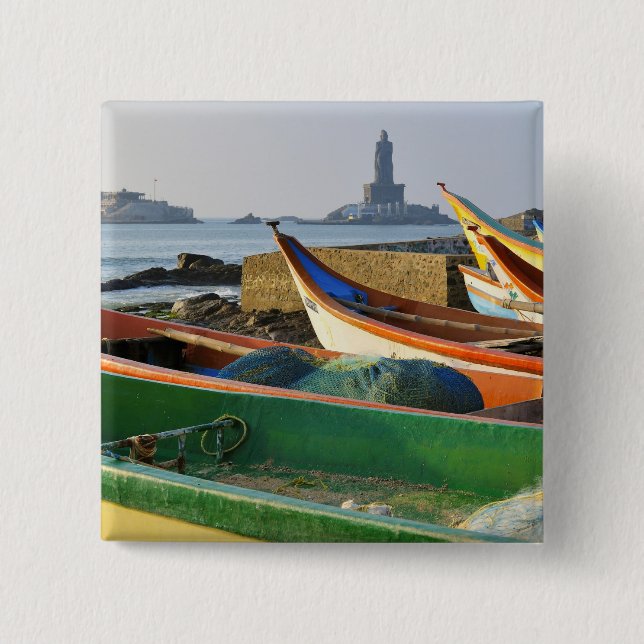 Chapa Cuadrada Asia, India, Tamil Nadu, Kanniyakumari 2 (Anverso)