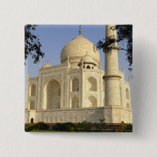 Chapa Cuadrada Asia, India, Uttar Pradesh, Agra. El Taj