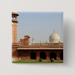 Chapa Cuadrada Asia, India, Uttar Pradesh, Agra. El Taj 6