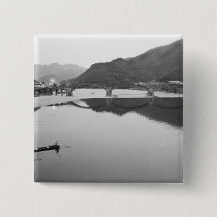Chapa Cuadrada Asia, Japón, Iwakuni. Pescadores e histórico