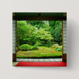 Chapa Cuadrada Asia, Japón, Kyoto. Jardín Zen 2