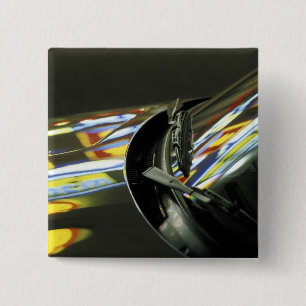 Chapa Cuadrada Asia, Malasia, Melaka. Reflexiones de neón en el 