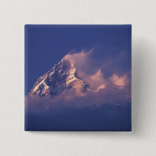 Chapa Cuadrada Asia, Nepal. Machhapuchhare