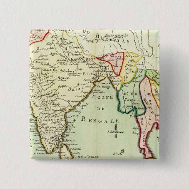 Chapa Cuadrada Asia, Tailandia (Anverso)