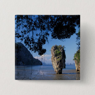 Chapa Cuadrada Asia, Tailandia, Ao Phangnga NP, costa, Karst