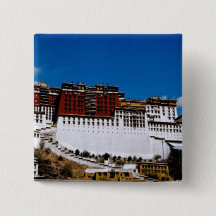 Chapa Cuadrada Asia, Tíbet, Lhasa, Palacio de Potala también cono