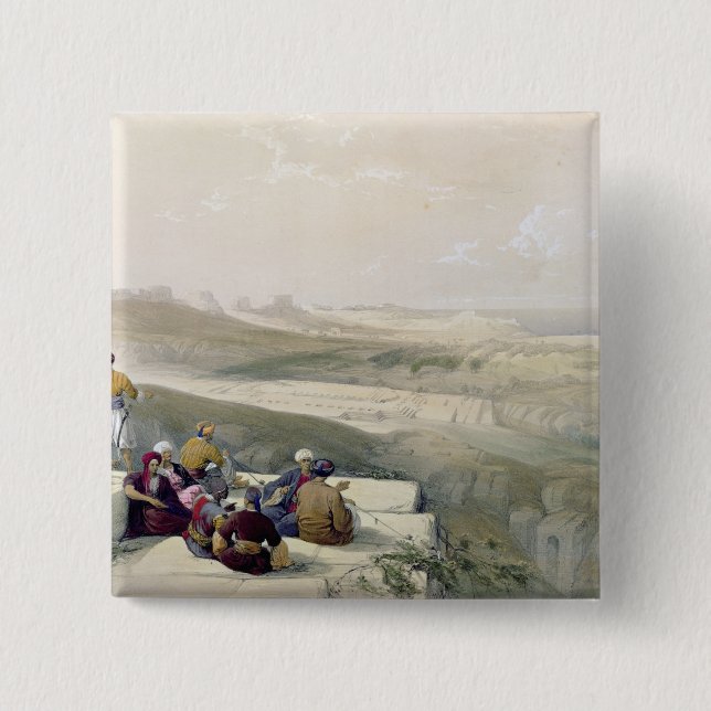 Chapa Cuadrada Askalon, placa del volumen II 'del santo (Anverso)