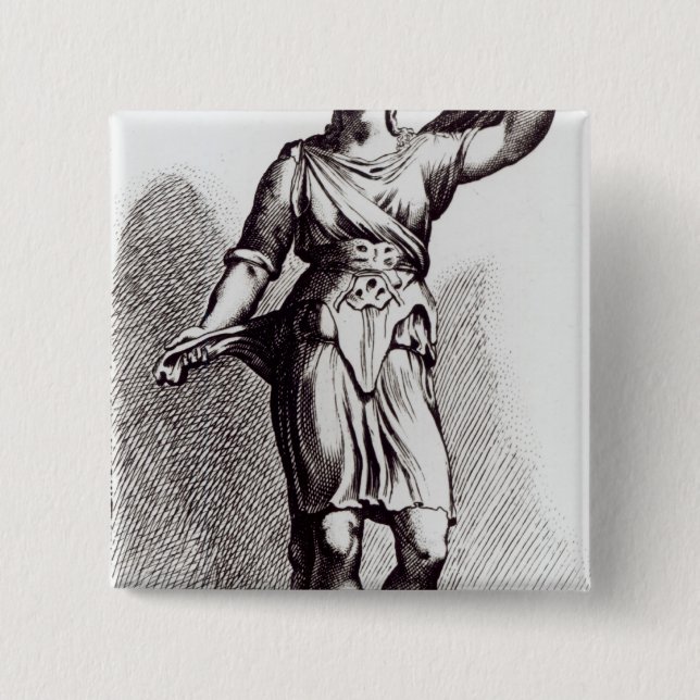 Chapa Cuadrada Atalanta, c.1653 (Anverso)