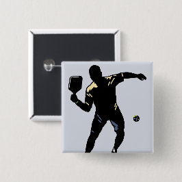 CHAPA CUADRADA ATAQUE A PICKLEBALL SILHOUETTE