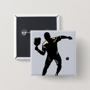 CHAPA CUADRADA ATAQUE A PICKLEBALL SILHOUETTE