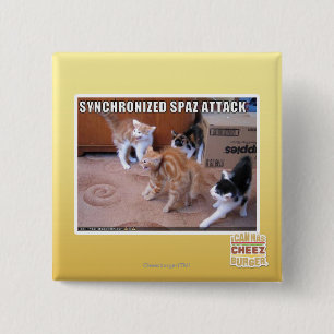 Chapa Cuadrada Ataque de Sychronized Spaz