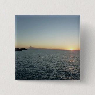 Chapa Cuadrada Atardecer en el paisaje marino de la isla Antigua