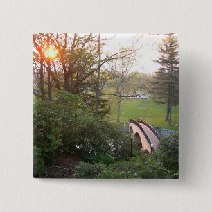 Chapa Cuadrada Atardecer en Rainbow Bridge en Grove City College