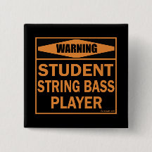 ¡Atención! ¡Jugador De Bass De Cuerdas Estudiantil