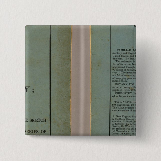 Chapa Cuadrada Atlas de historia universal (Anverso)