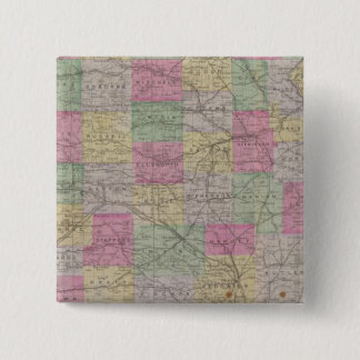 Chapa Cuadrada Atlas Oficial del Estado Topográfico de Kansas