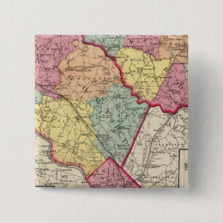 Chapa Cuadrada Atlas topográficos de los condados de Maryland 2