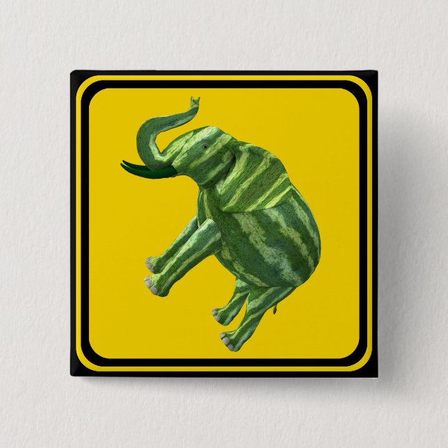 Chapa Cuadrada Attention: Melophant Xing! (Anverso)