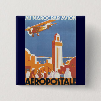 Chapa Cuadrada Au Maroc Par Avion