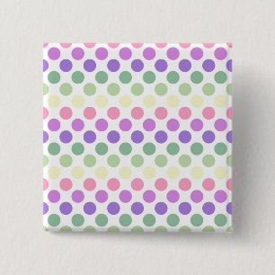 Chapa Cuadrada Audaz Bandera del Orgullo de Género Colores Polkad
