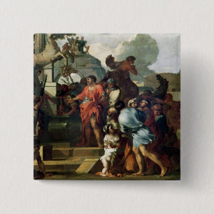 Chapa Cuadrada Augustus antes de la tumba de Alejandro III