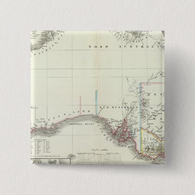 Chapa Cuadrada Austral-Continente (Anverso)