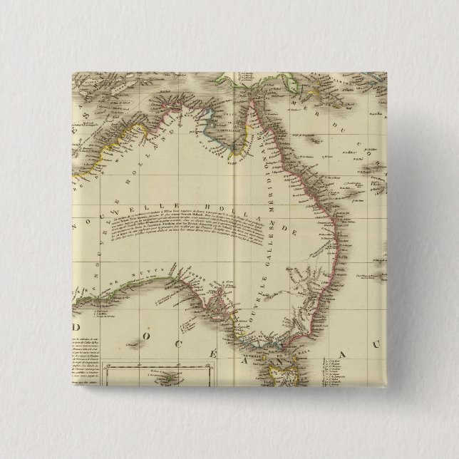 Chapa Cuadrada Australia 10 (Anverso)