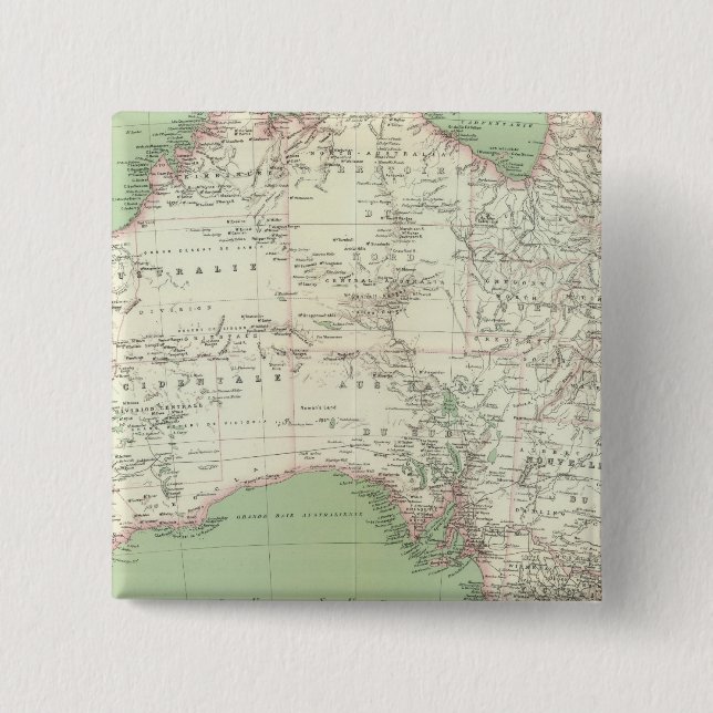 Chapa Cuadrada Australia 6 (Anverso)