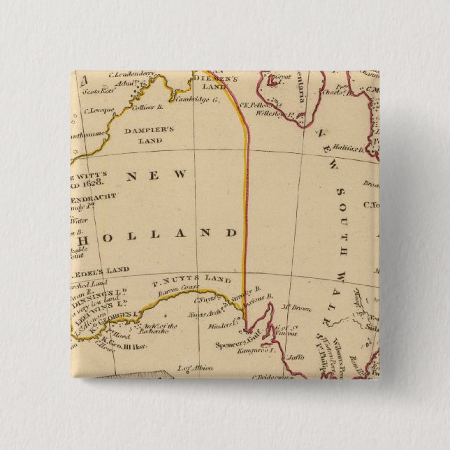 Chapa Cuadrada Australia 7 (Anverso)
