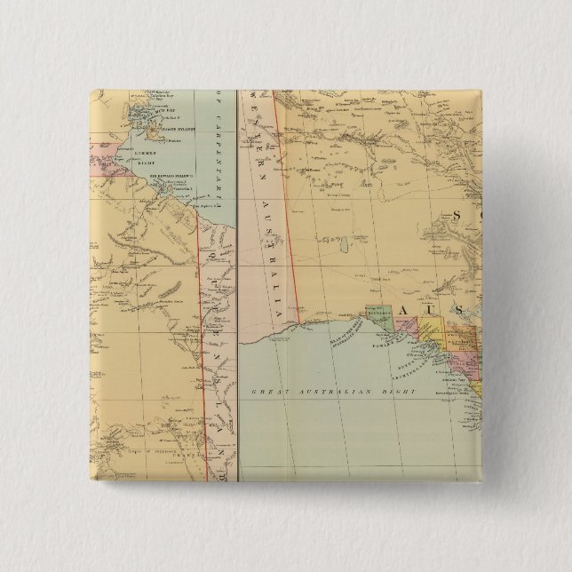 Chapa Cuadrada Australia Meridional 2 (Anverso)