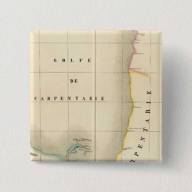 Chapa Cuadrada Australia Oceanía no 37 (Anverso)