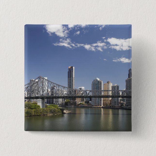 Chapa Cuadrada Australia, Queensland, Brisbane, Story Bridge, (Anverso)