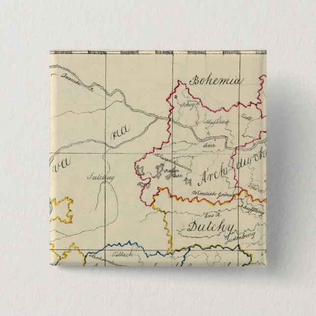 Chapa Cuadrada Austria 5 (Anverso)