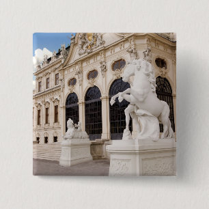 Chapa Cuadrada Austria, Viena, Palacios Belvedere, Alta