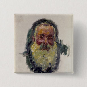 Chapa Cuadrada Autorretrato de Claude Monet el , 1917